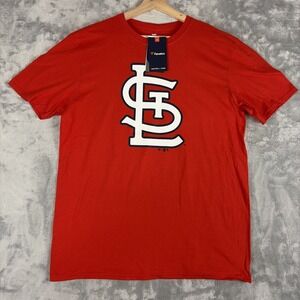 Paul Goldschmidt #46 St. Louis Cardinals Big Logo Jersey T-Shirt Large NWT